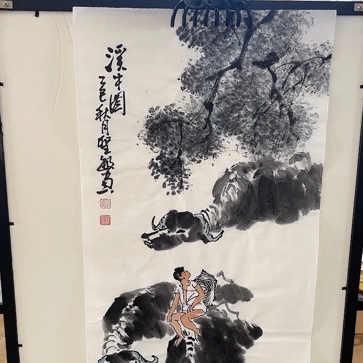 国画张圣敏先生纯手绘作品