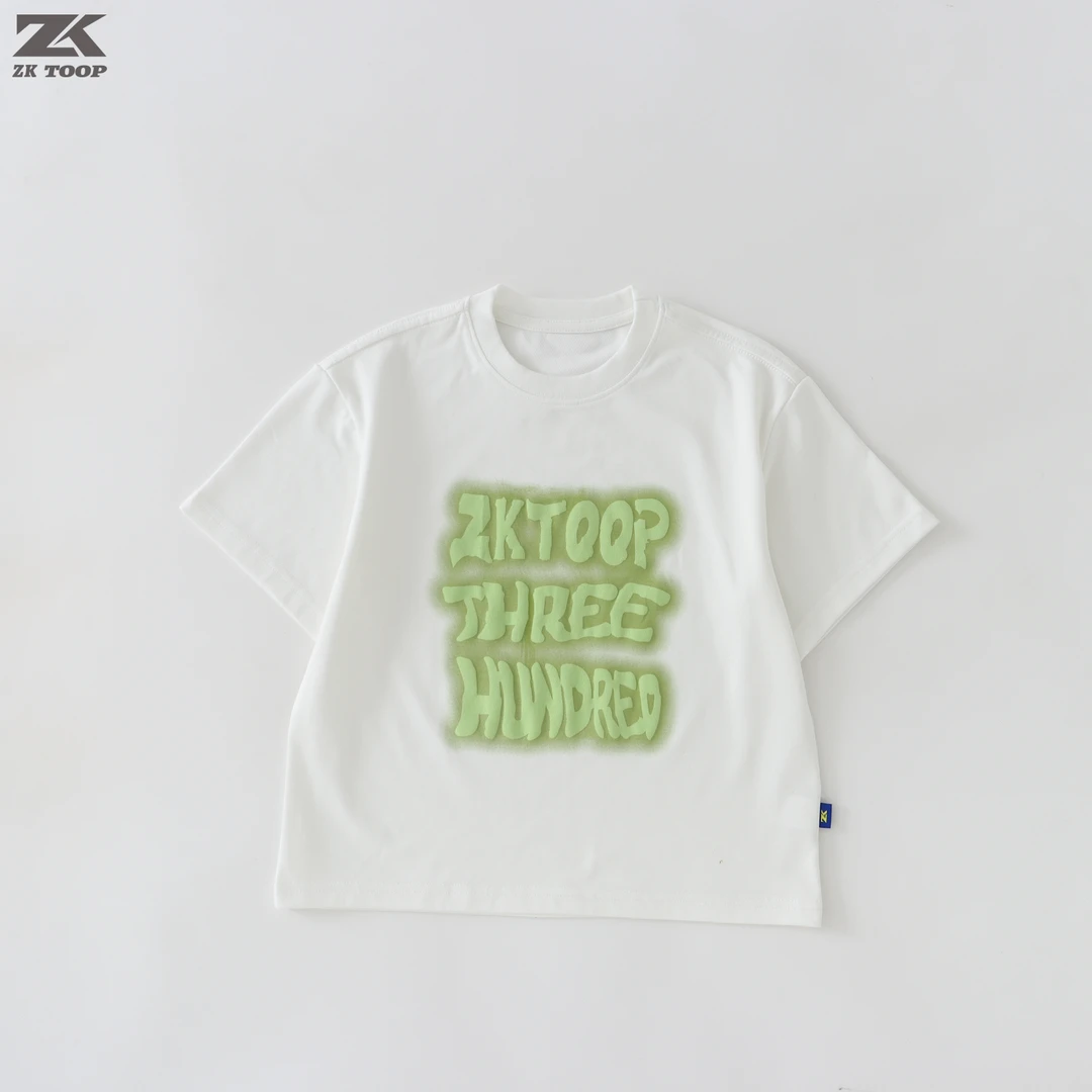 【Z＆K】夏季男童韩版重工高级质感透气吸汗运动T恤ZK-1220779