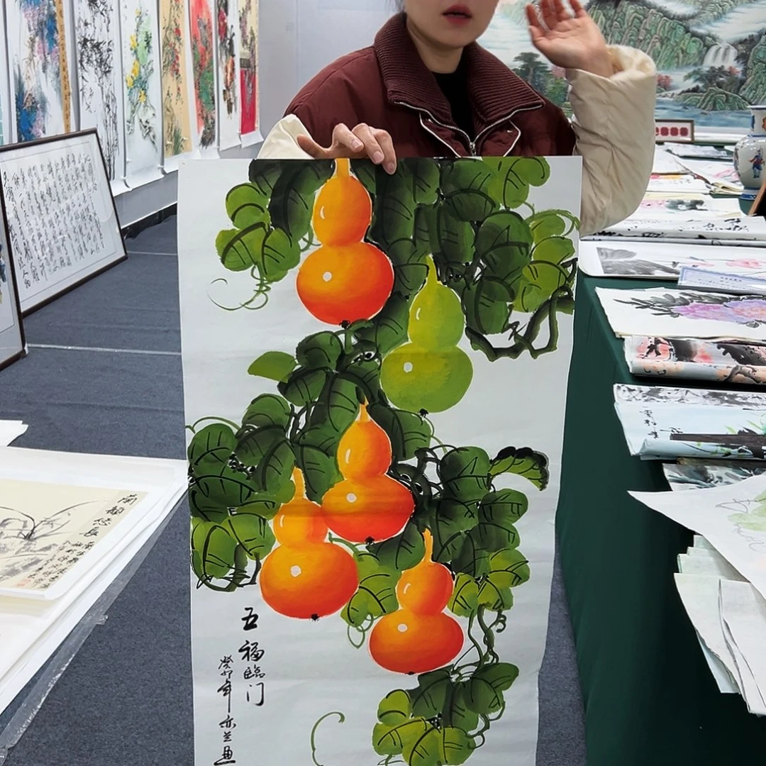 国画宣纸纯手绘国画大放漏！！！