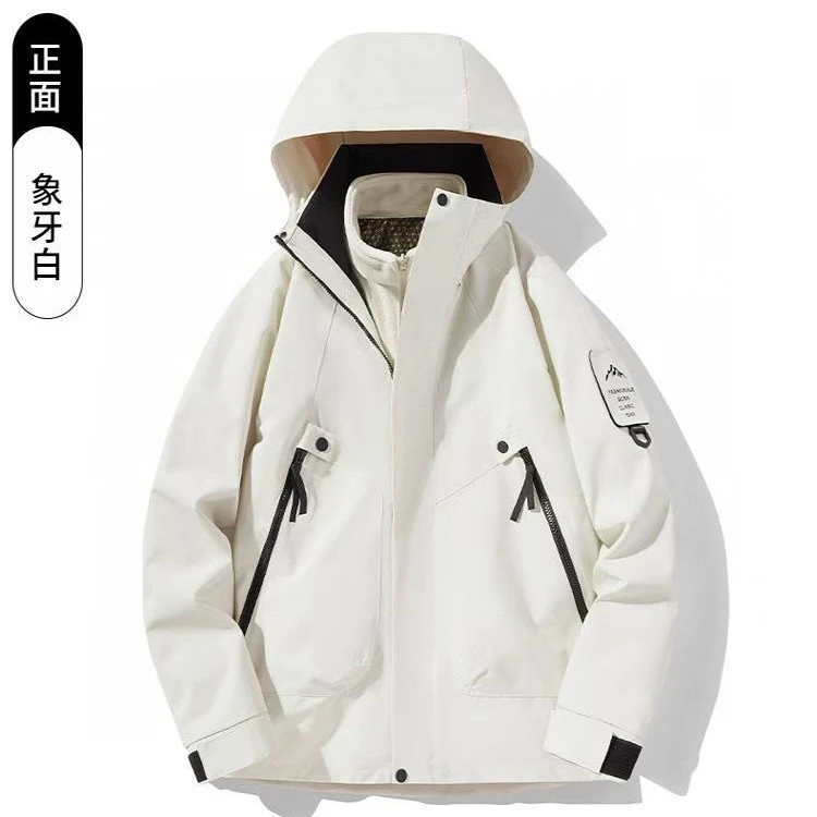 防风防水男女情侣款秋季户外登山冲锋衣