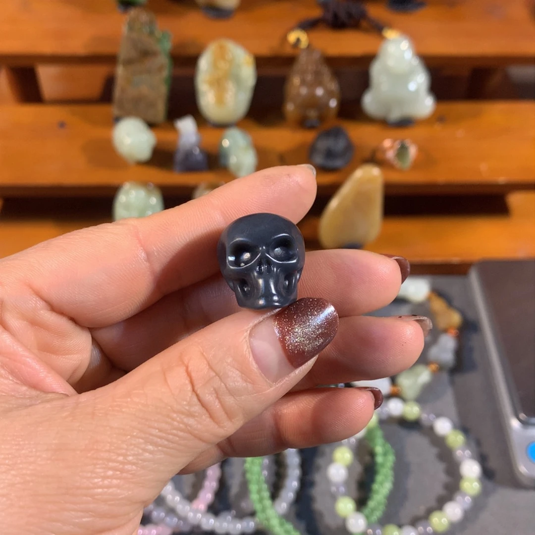 和田玉（糖玉）颈饰未镶嵌