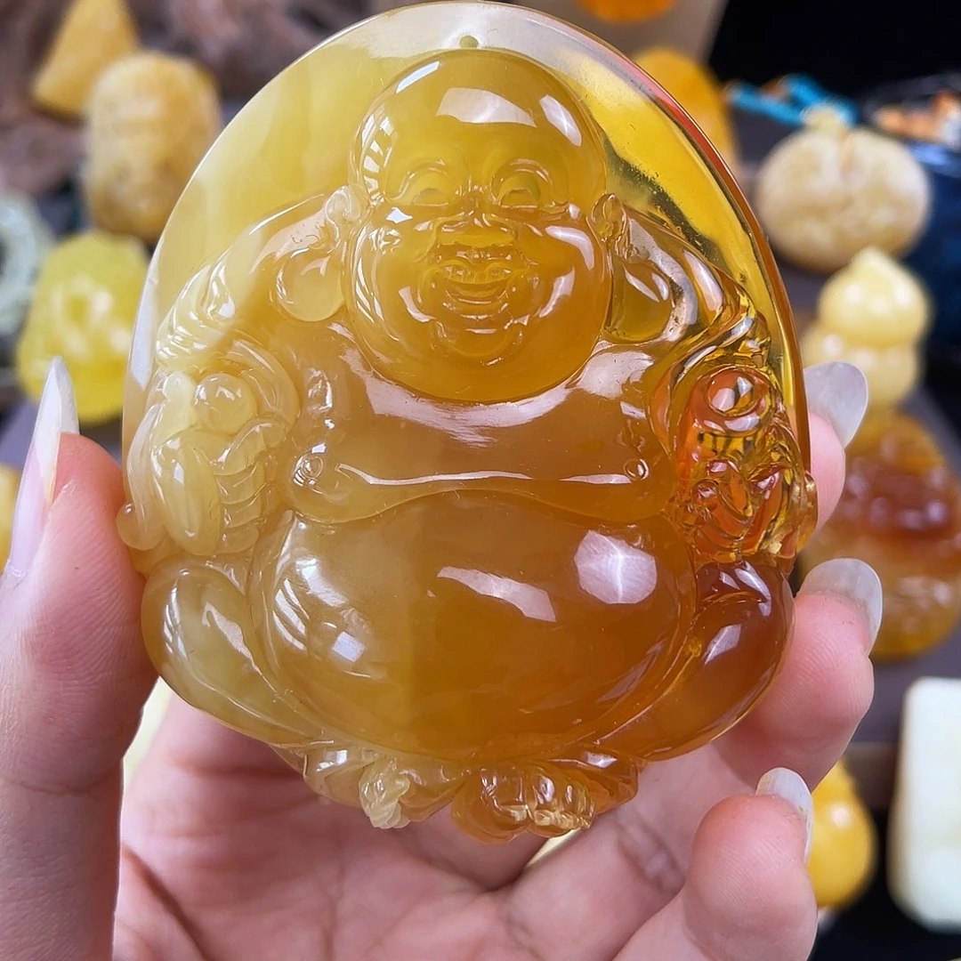 琥珀未镶嵌珠宝奇石