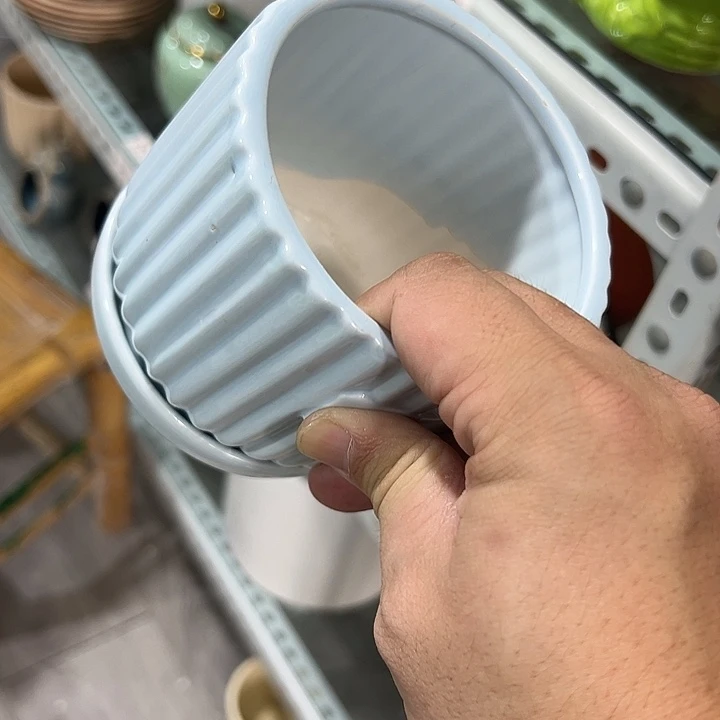 微瑕陶瓷花盆满9.9发