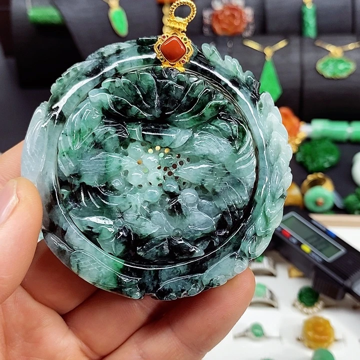 翡翠吊坠(不含链)未镶嵌吊坠