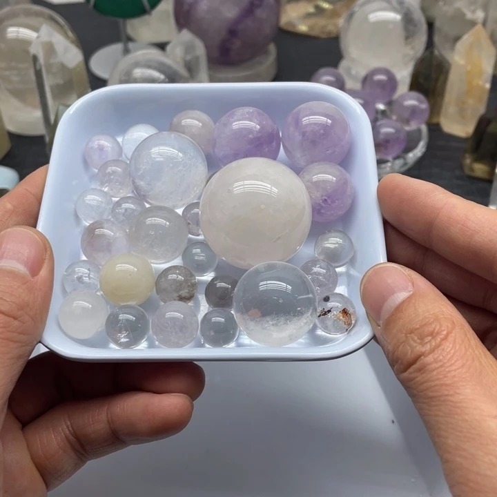 水晶21未镶嵌月**山福利球