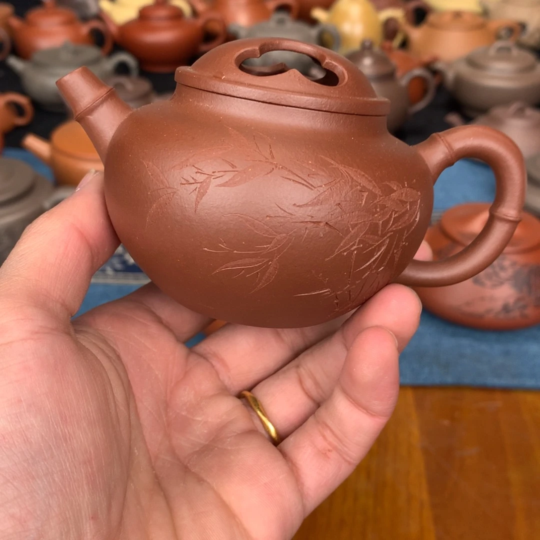 紫砂茶杯原矿紫砂