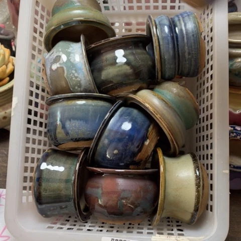 紫砂花盆微瑕540口径5厘米左右