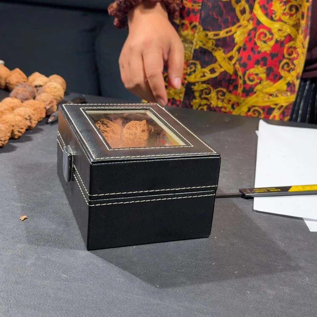 文玩核桃把件楠哥三件套