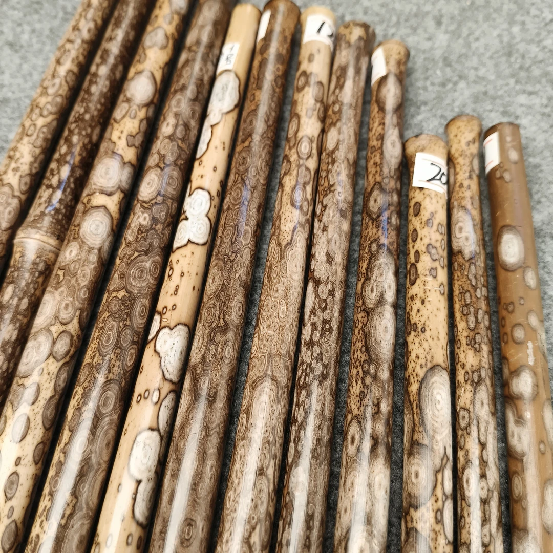 【高高货】收藏级 精品梅鹿竹原料  毛笔杆原料