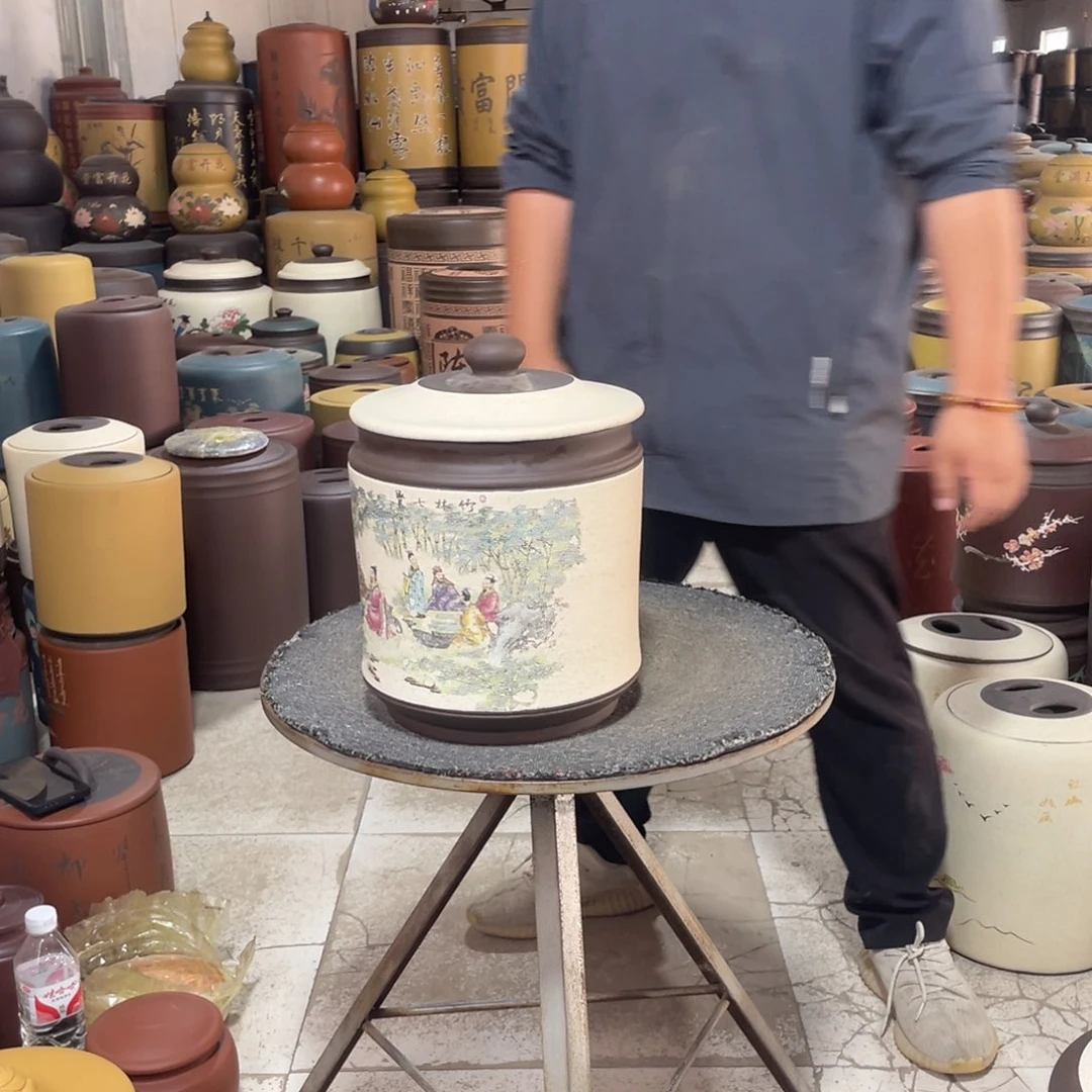 紫砂茶叶罐茶叶罐