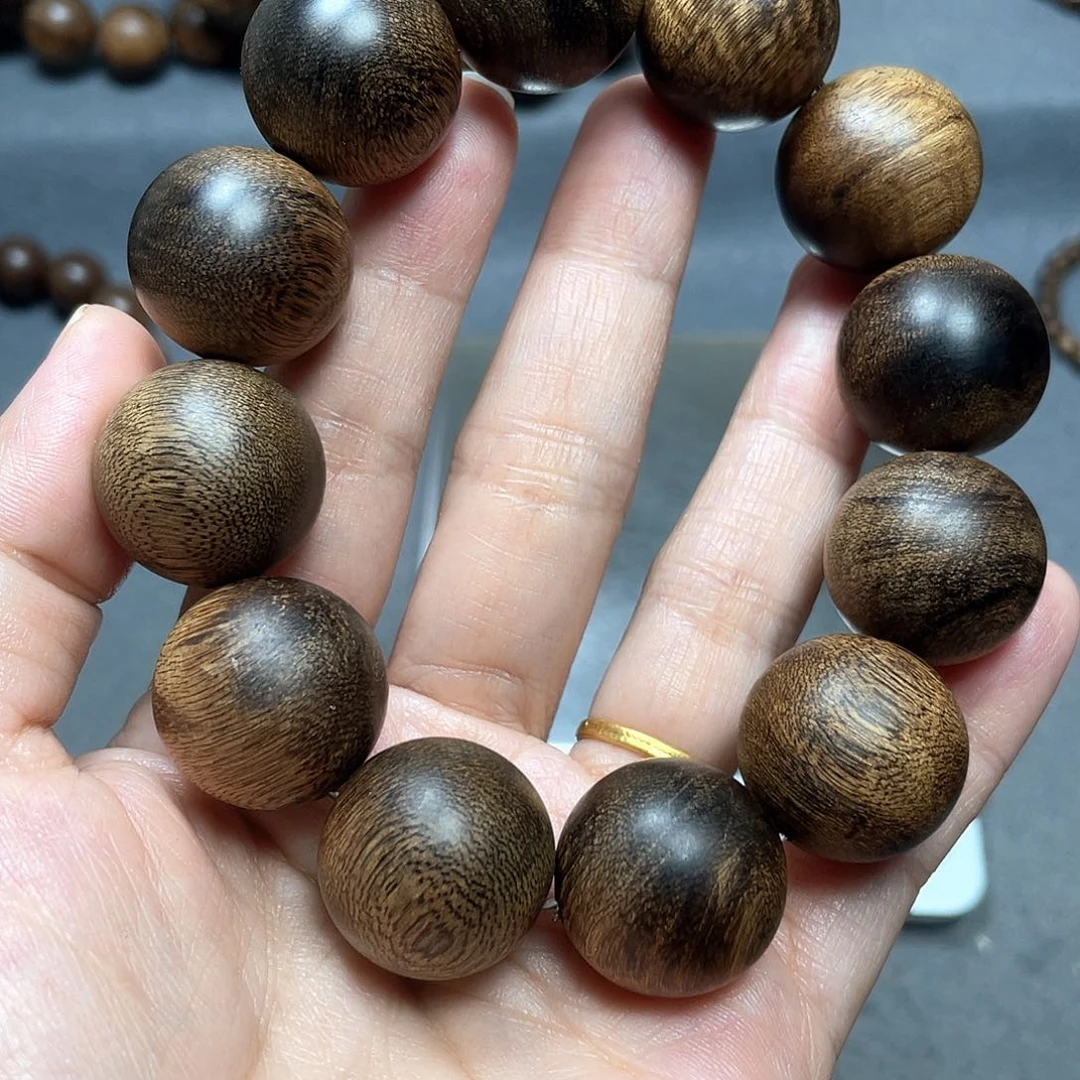 沉香手串白棋瘤疤2.0