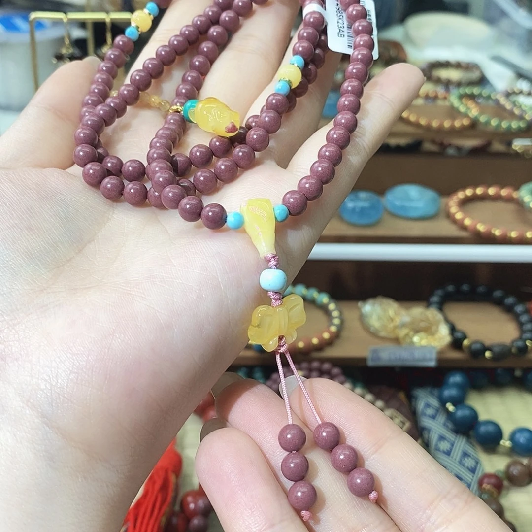 珠串毛衣链 芳华香 6mm