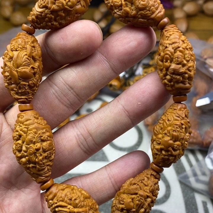 橄榄核手串/手链橄榄核雕工艺手串