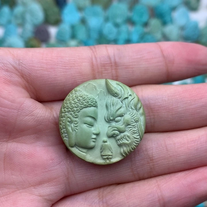 未镶嵌绿松石原矿绿松石系列