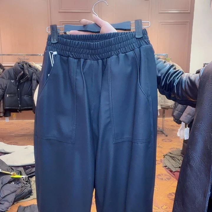 140……150斤皮羽绒裤