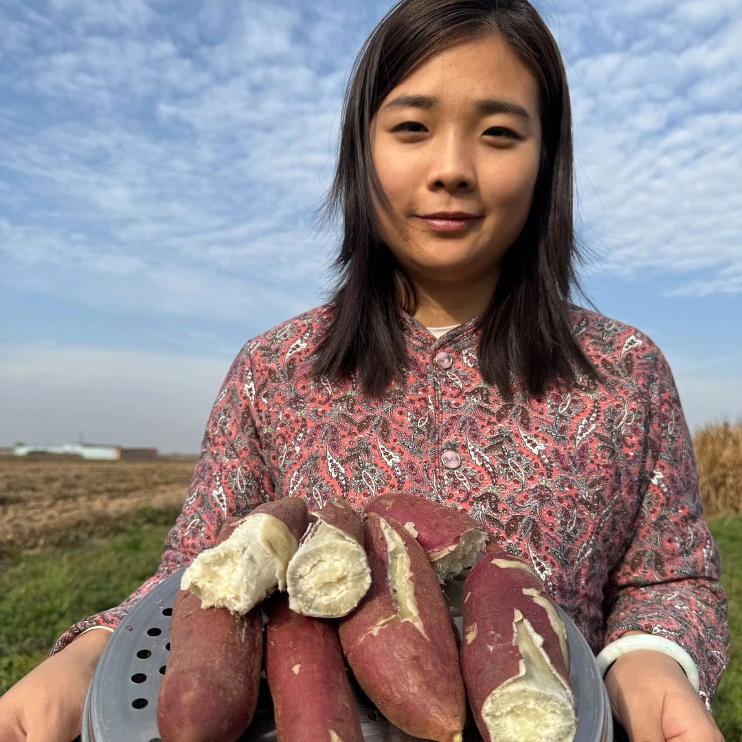 【支持试吃】山西临汾板栗红薯红皮白心粉糯甜干面新鲜现挖沙地番薯