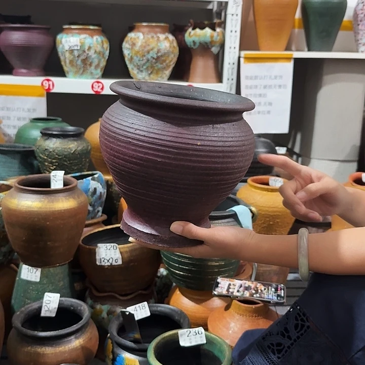 紫色鱼尾高19口径19