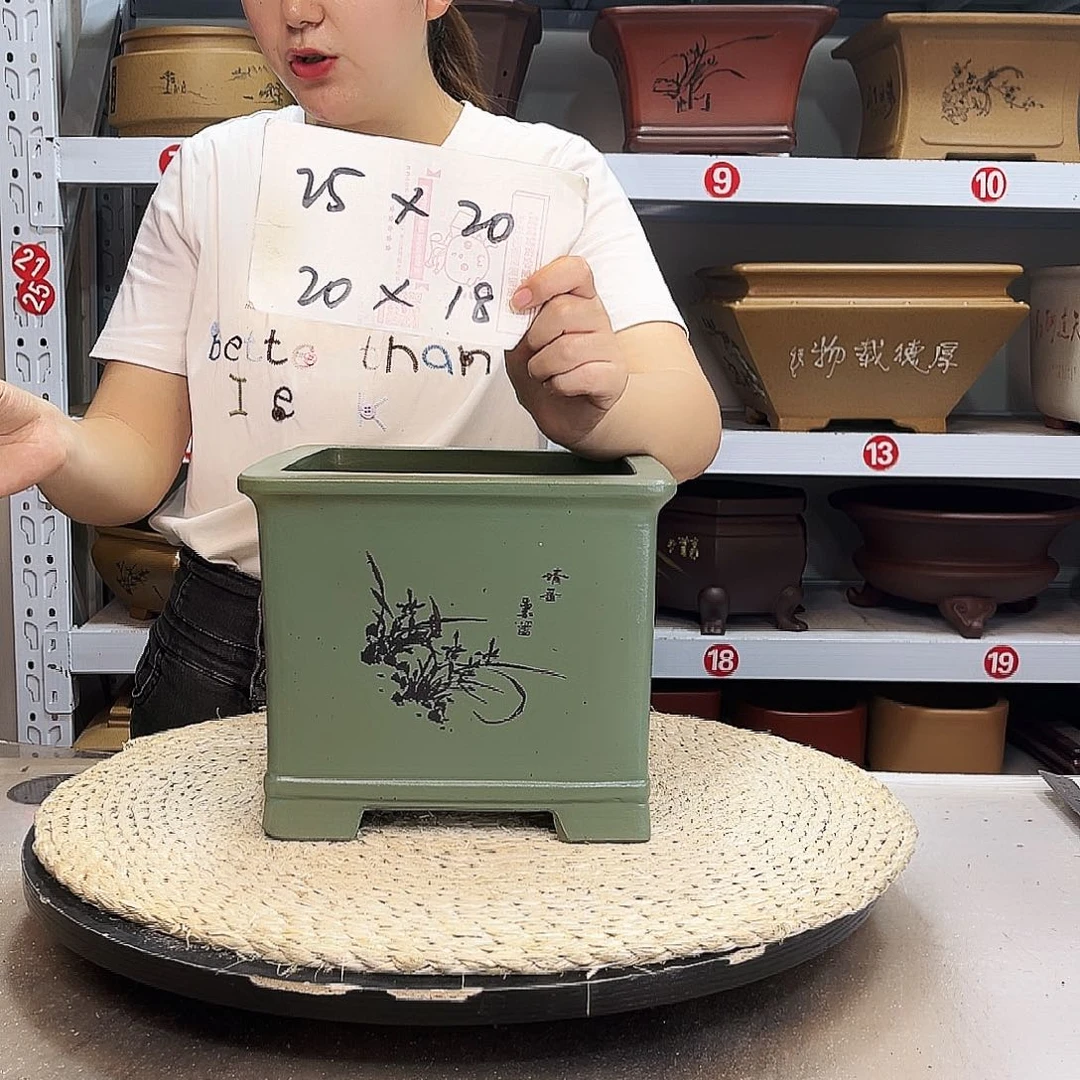 紫砂花盆紫砂花盆