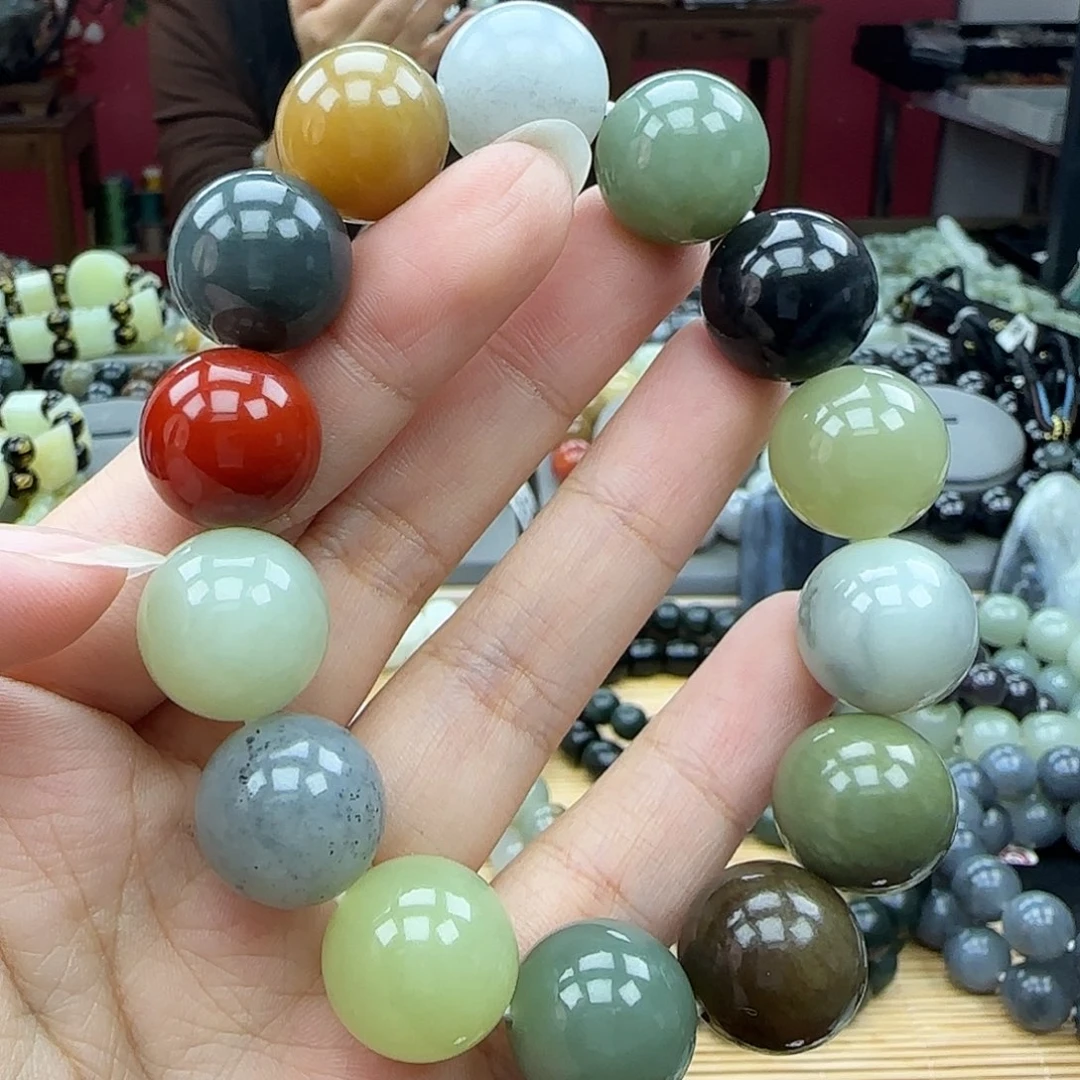 和田玉手链未镶嵌