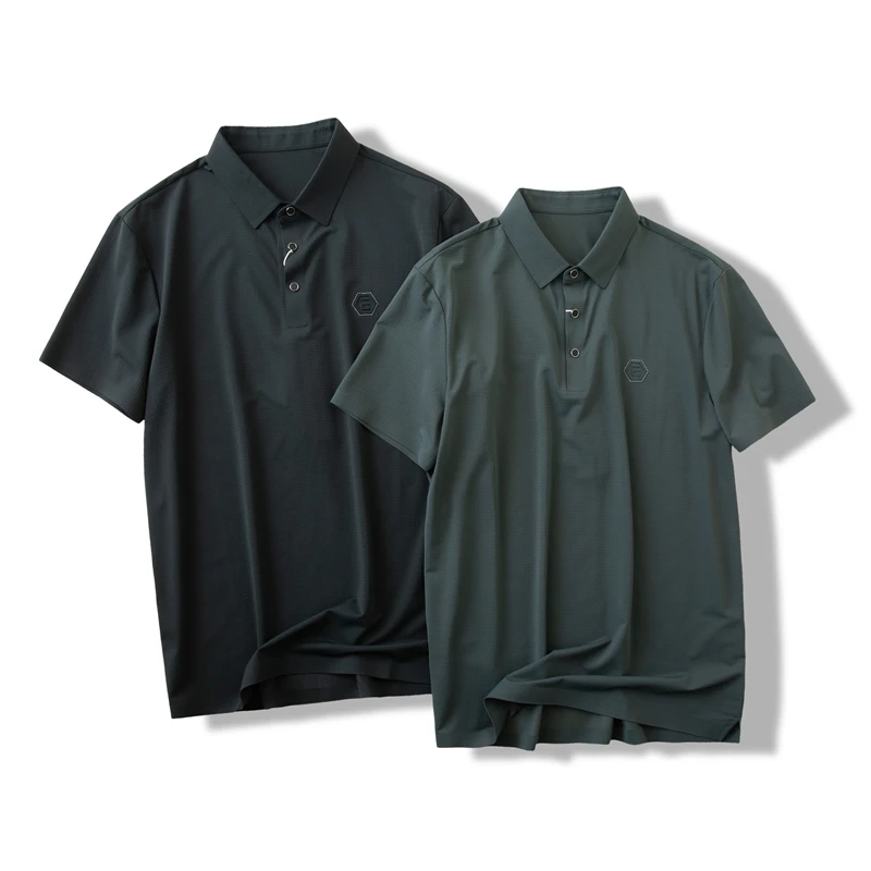夏季男士透气商务休闲短袖POLO衫男款简约百搭半袖ZJ39-N4T013