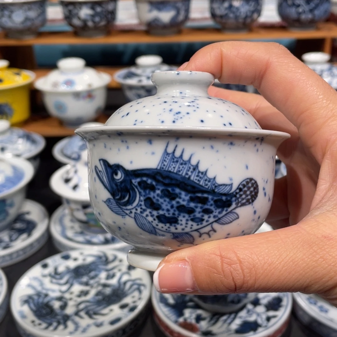 景德镇陶瓷手工手绘