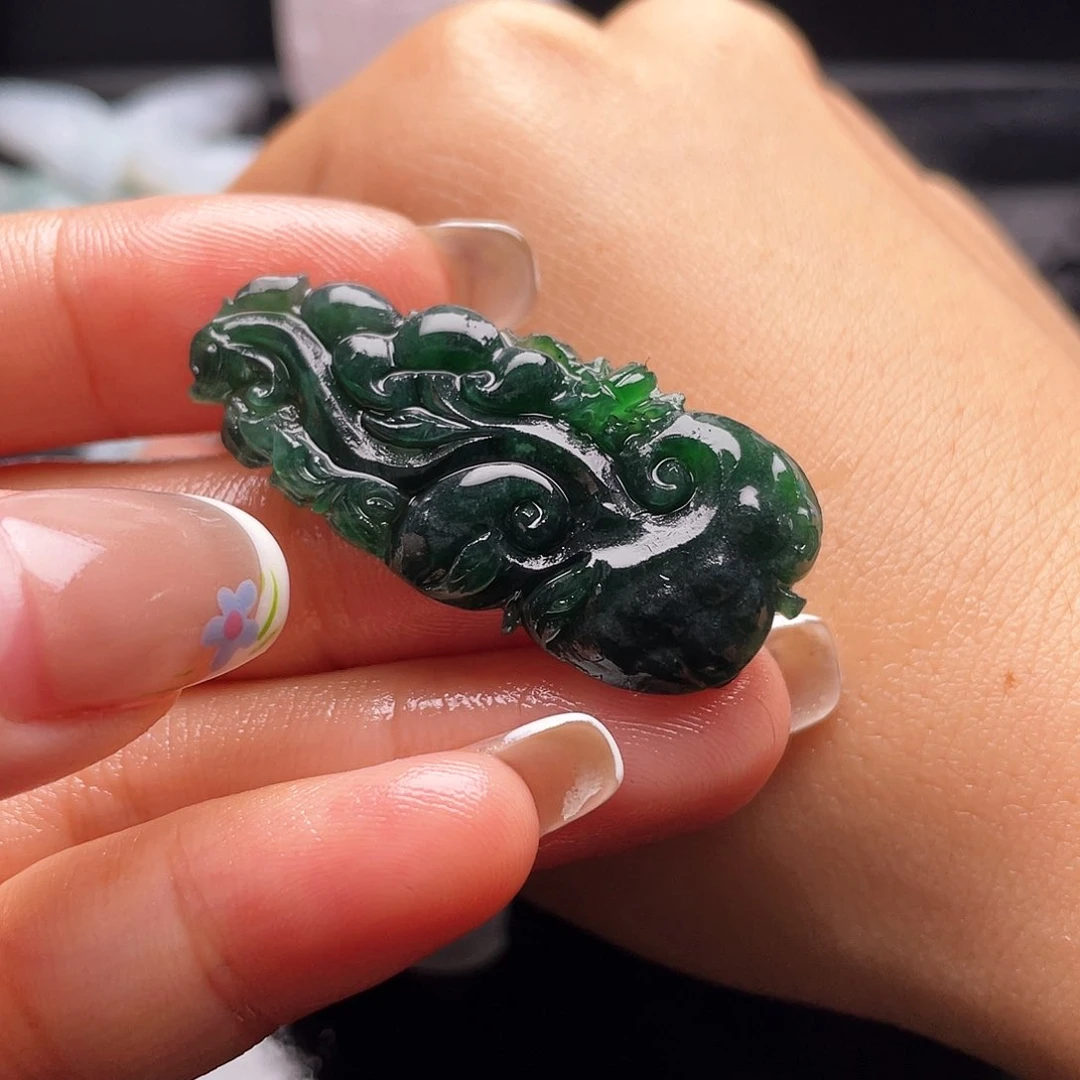 定制翡翠未镶嵌天然
