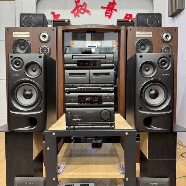 8新 Sony/索尼 E6X组合音响4件套，功能全好，运费自理