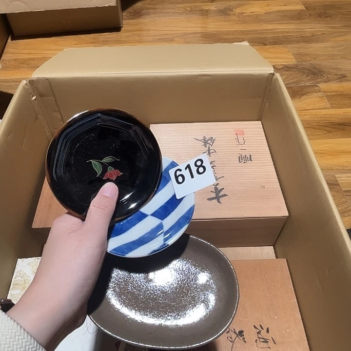 瓷片呀工艺品摆件瓷器摆件正能量