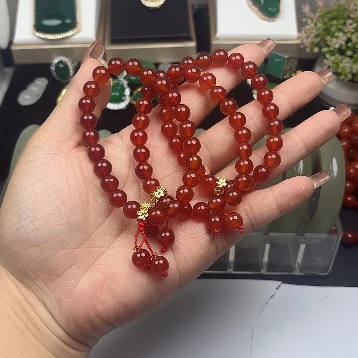玛瑙/玉髓合金手链
