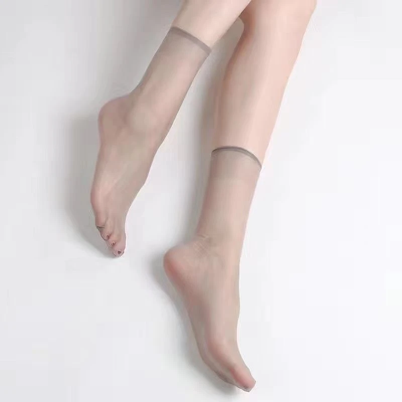 【居家系列】短丝袜女夏季超薄款隐形肉色短袜耐磨防勾