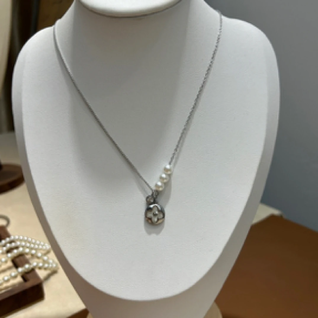 非金属合成锆石项链 1076 百搭韩版休闲项链