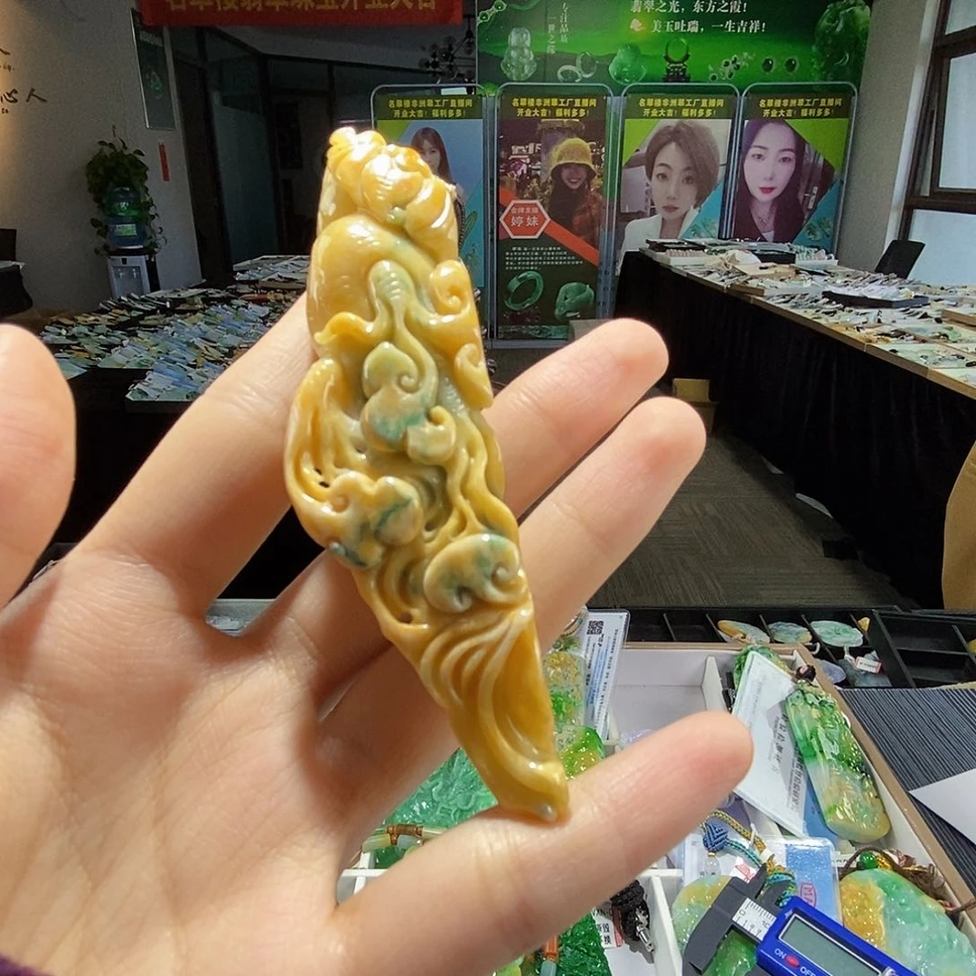 颈饰未镶嵌翡翠翡翠