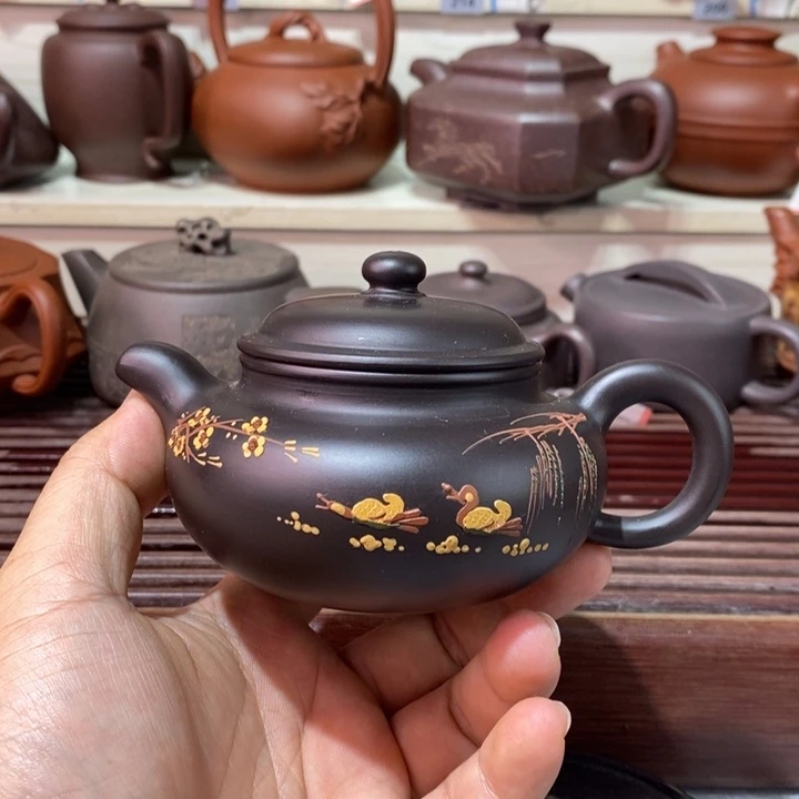 茶壶紫砂精工制作