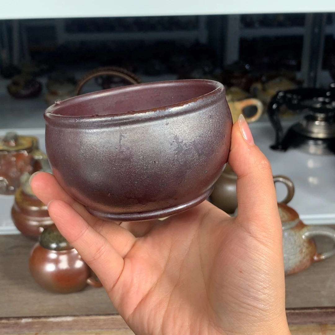 紫砂茶壶纯自然柴烧