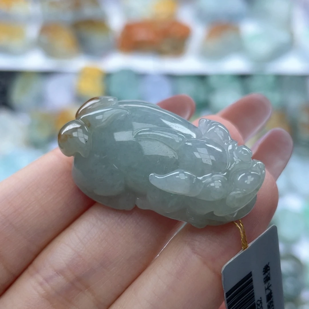 颈饰未镶嵌翡翠貔貅37