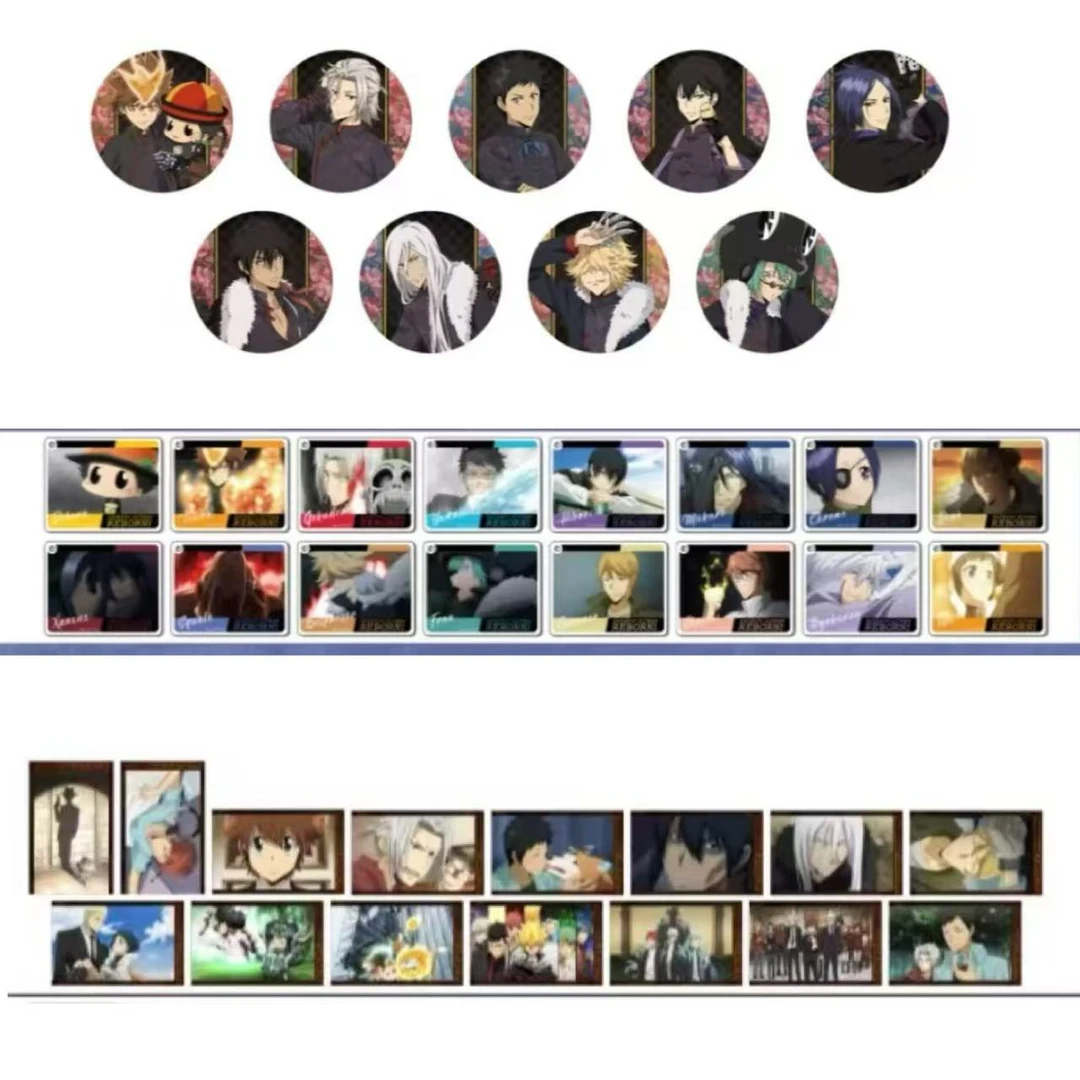 （言11 ）家庭教师A咖快闪吧唧徽章麻将小卡 默认厂伤（代拆）