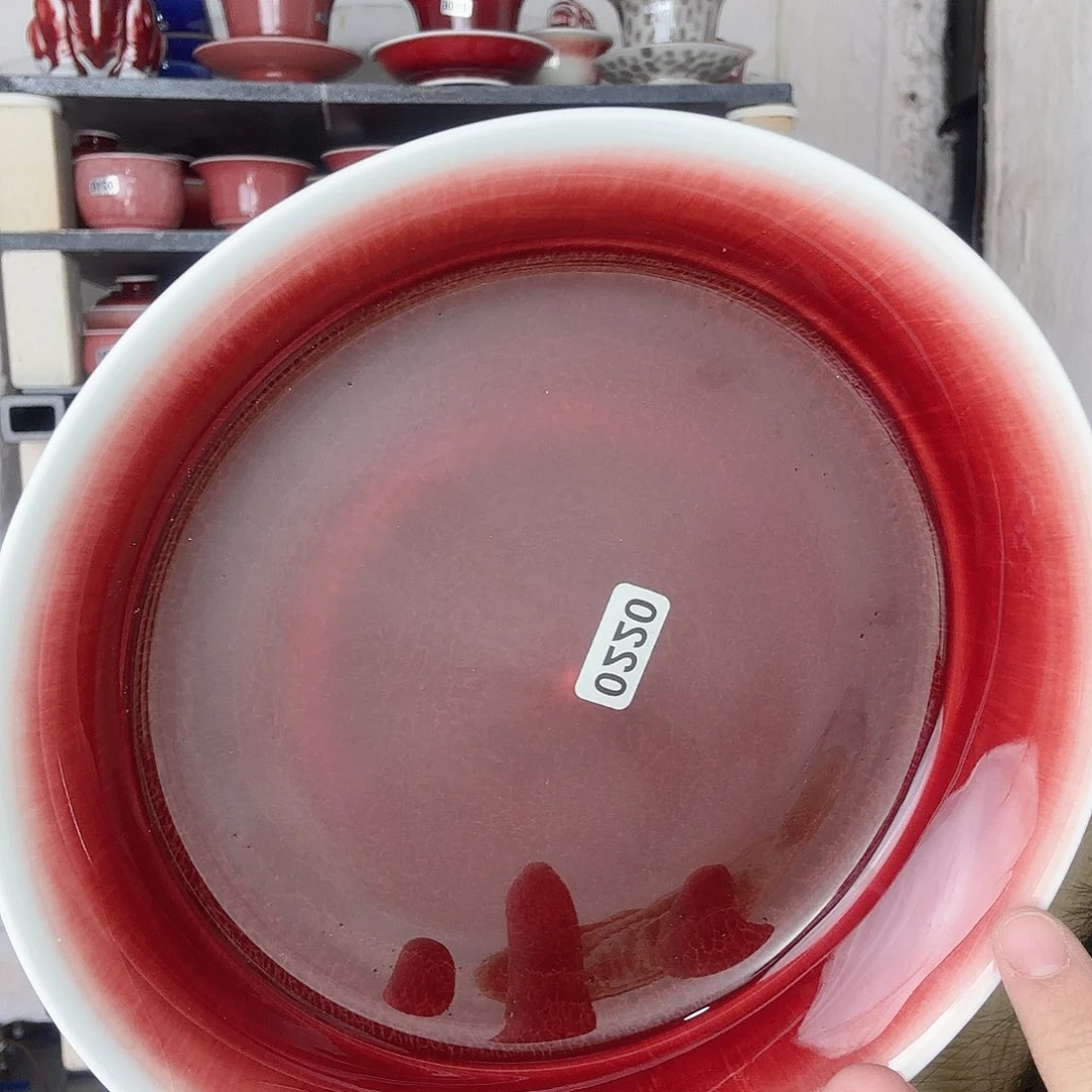 瓷片景德镇郎红陶瓷