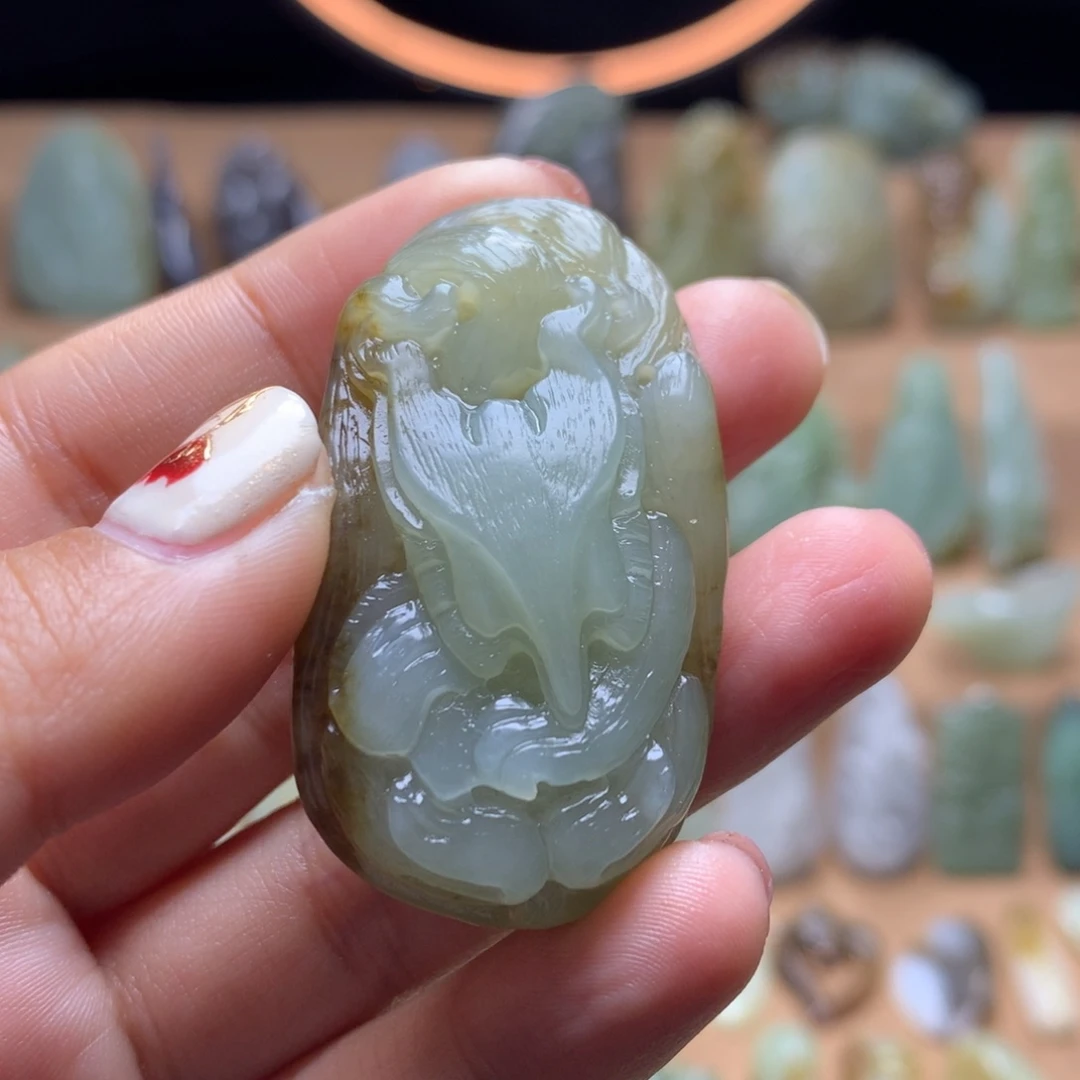 和田玉挂件未镶嵌