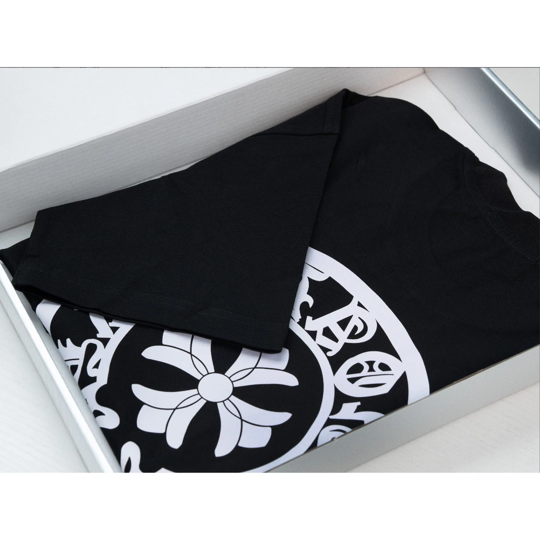 【潮款十字马蹄花】夏季重磅潮牌温变十字花宽松T恤1028coco