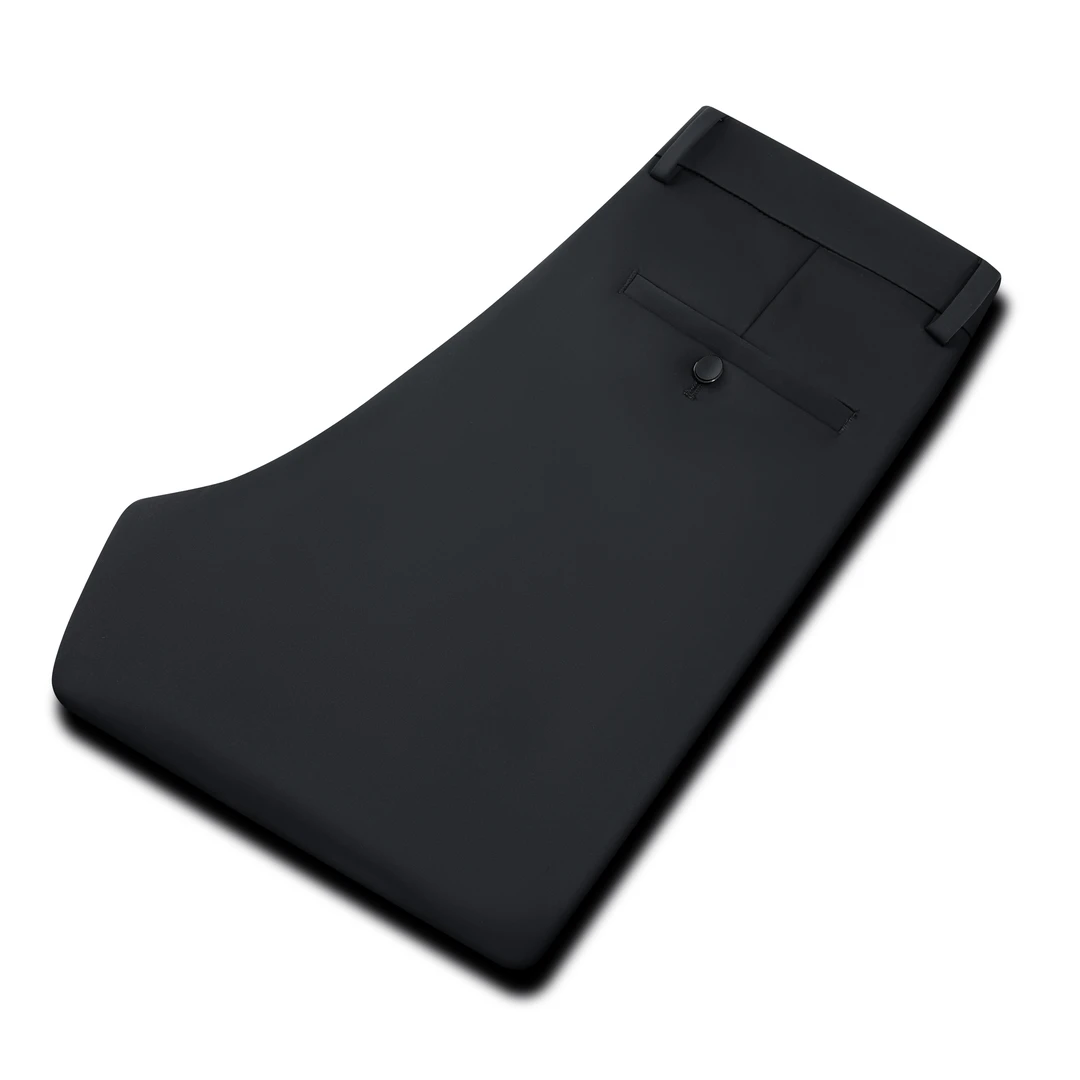 春夏弹力纯色商务休闲裤7661