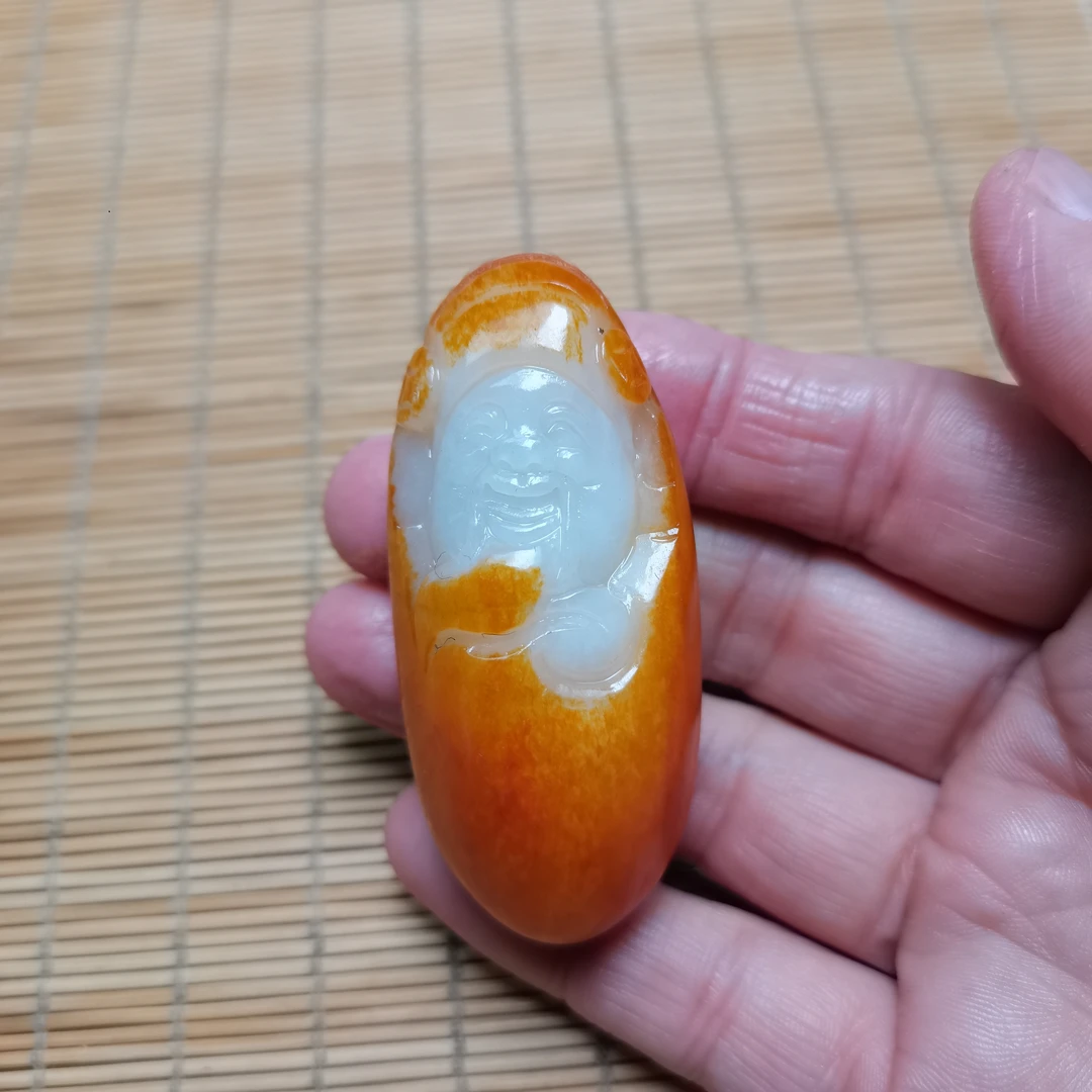 新疆和田玉财神爷68克