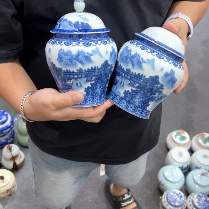 瑕疵福利品陶瓷茶叶罐