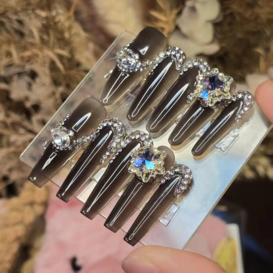 黑雪丶(奥捷)珠宝级丶霸榜某书评测丶手工穿戴甲