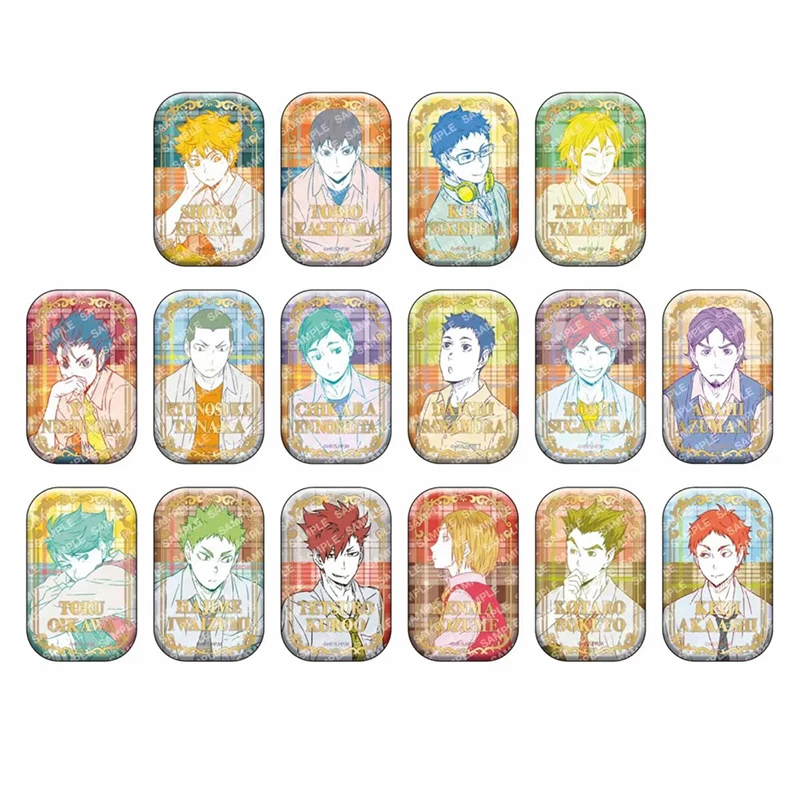 【日谷】排球少年 烫金方一二弹 【代拆】