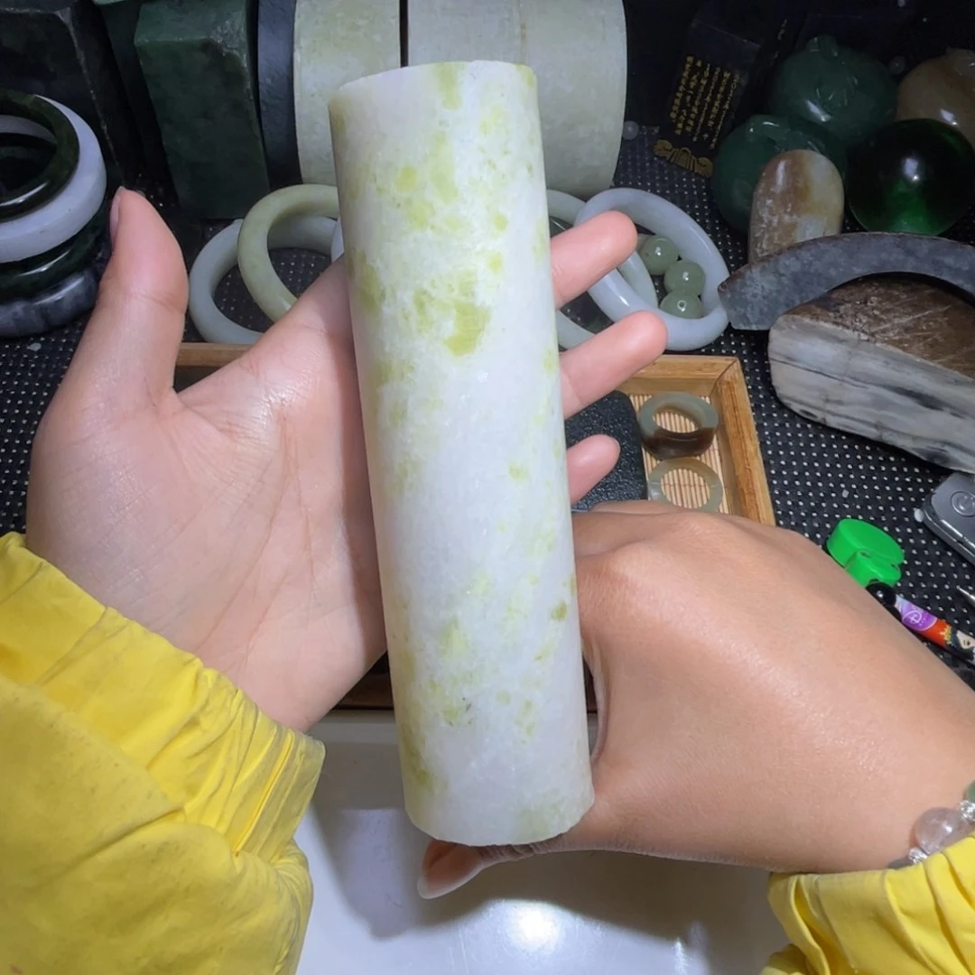 未镶嵌和田玉珠宝半成品56