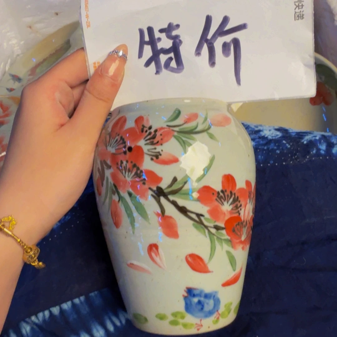 瓷片景德镇陶瓷手工手绘
