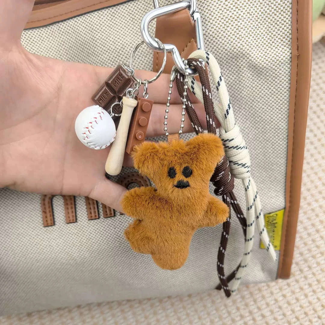 【全身端】手工DIY毛绒时尚包挂 下单默认微瑕