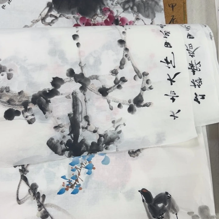 国画纯手绘字画宣纸国画