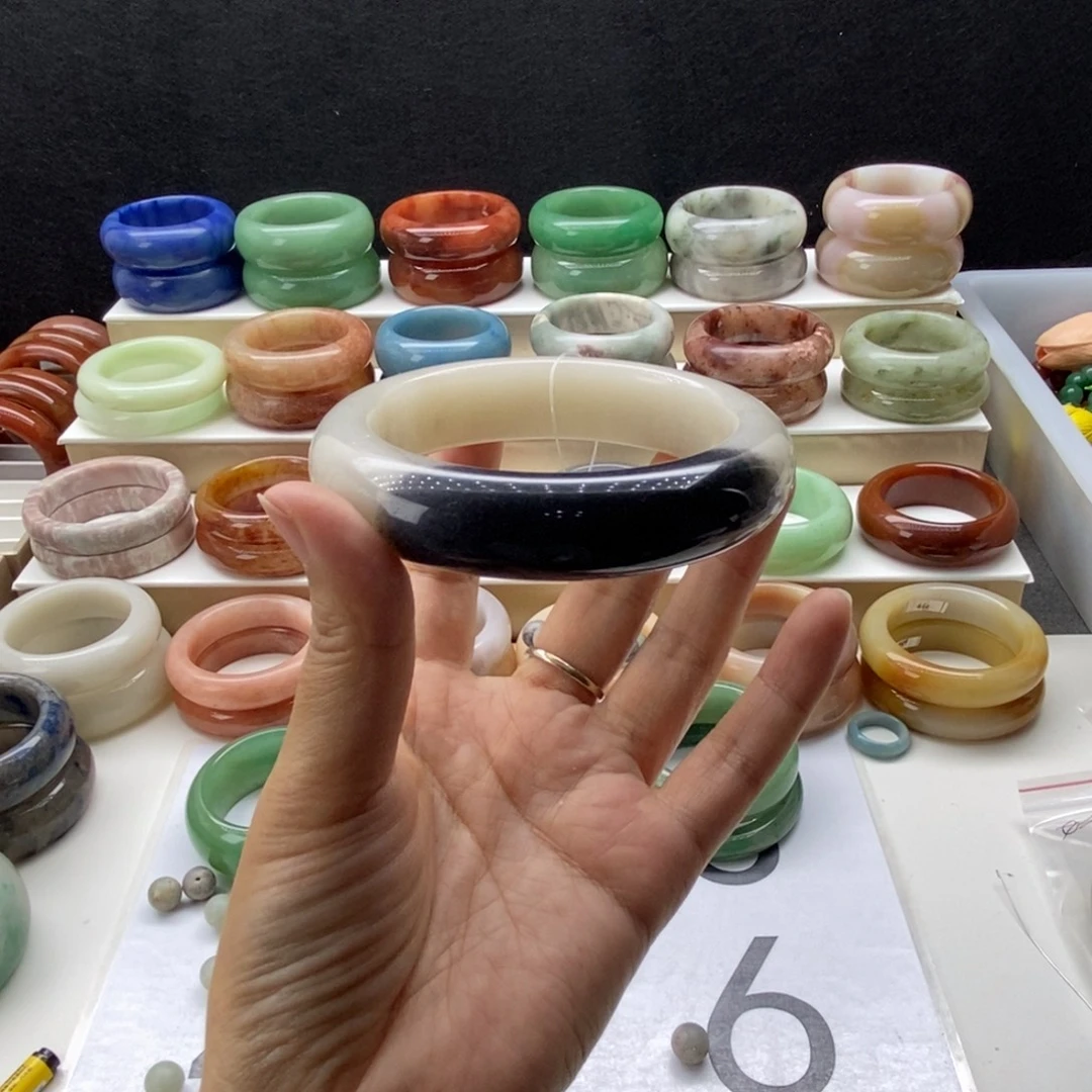 石英岩玉合金手镯