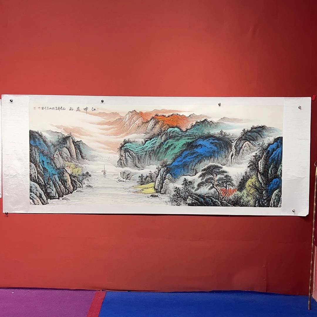 国画李川浦画家作品
